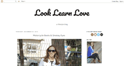 Desktop Screenshot of looklearnlove.blogspot.com