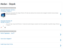 Tablet Screenshot of medandepok.blogspot.com