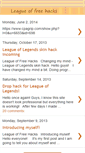 Mobile Screenshot of league-of-free-hacks.blogspot.com