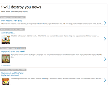 Tablet Screenshot of iwilldestroyyounews.blogspot.com