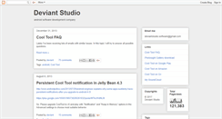 Desktop Screenshot of deviantstudio-software.blogspot.com