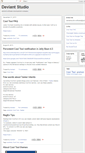 Mobile Screenshot of deviantstudio-software.blogspot.com