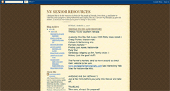 Desktop Screenshot of nvseniorresources.blogspot.com