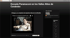 Desktop Screenshot of escuelaparamaconiienlosvalles.blogspot.com