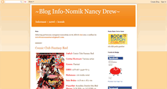 Desktop Screenshot of komiknancydrew.blogspot.com