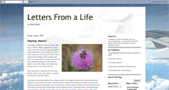 Desktop Screenshot of lettersfromalife.blogspot.com