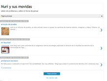 Tablet Screenshot of nuriasusmovidas.blogspot.com