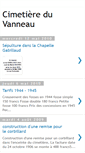 Mobile Screenshot of cimetiere-du-vanneau.blogspot.com