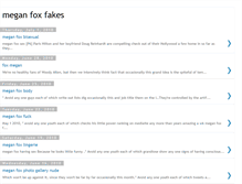 Tablet Screenshot of meganfox-fakes.blogspot.com