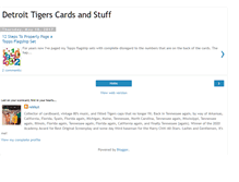 Tablet Screenshot of detroittigerscards.blogspot.com