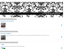 Tablet Screenshot of annelabanane.blogspot.com