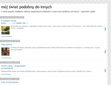 Tablet Screenshot of mojswiatpodobnydoinnych.blogspot.com