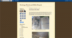 Desktop Screenshot of bookrepair-tawn.blogspot.com