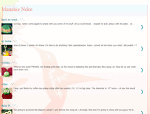 Tablet Screenshot of manekiineko.blogspot.com