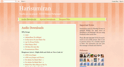 Desktop Screenshot of harisumiran.blogspot.com