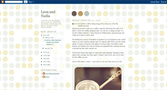 Desktop Screenshot of leonandnadia.blogspot.com