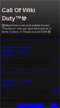 Mobile Screenshot of callofwikiduty.blogspot.com