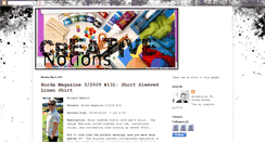 Desktop Screenshot of creative--notions.blogspot.com