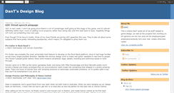 Desktop Screenshot of dantdesign.blogspot.com