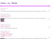 Tablet Screenshot of colour-my-worlds.blogspot.com