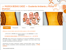 Tablet Screenshot of bodas-cadiz.blogspot.com