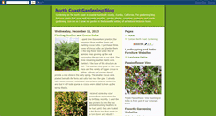 Desktop Screenshot of northcoastgarden.blogspot.com