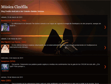 Tablet Screenshot of musicacinefila.blogspot.com