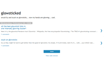 Tablet Screenshot of glowsticked.blogspot.com