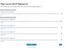 Tablet Screenshot of pigenavne.blogspot.com