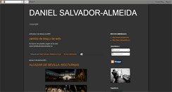 Desktop Screenshot of danielsalvadoralmeida.blogspot.com