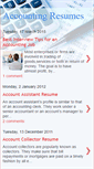 Mobile Screenshot of accounting-resume-samples.blogspot.com