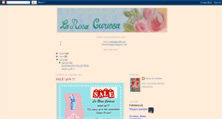Desktop Screenshot of larosacuriosa.blogspot.com