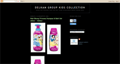 Desktop Screenshot of delkamgroupkidscollection.blogspot.com