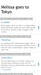Mobile Screenshot of melissagoestotokyo.blogspot.com