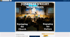 Desktop Screenshot of jonathanwrightministries.blogspot.com