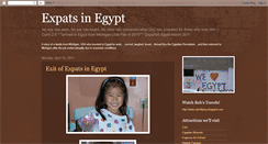 Desktop Screenshot of expatsinegypt.blogspot.com