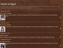 Tablet Screenshot of expatsinegypt.blogspot.com