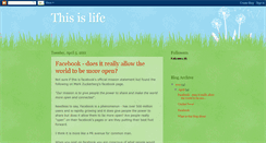 Desktop Screenshot of ejusteverythinginlife.blogspot.com