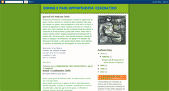 Desktop Screenshot of donnepariopportunita.blogspot.com