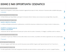 Tablet Screenshot of donnepariopportunita.blogspot.com