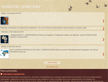 Tablet Screenshot of derechoafricano.blogspot.com