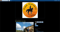 Desktop Screenshot of equeesporte.blogspot.com