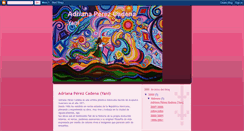 Desktop Screenshot of adrianaperezcadena.blogspot.com