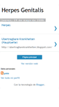 Mobile Screenshot of herpes-genitalis.blogspot.com