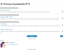 Tablet Screenshot of princesscrystalbelle.blogspot.com