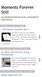 Mobile Screenshot of momentsforeverstill.blogspot.com