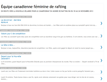 Tablet Screenshot of equipecanadaraftfemme.blogspot.com