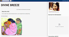 Desktop Screenshot of divinebreeze.blogspot.com