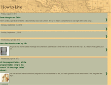 Tablet Screenshot of howtolive.blogspot.com