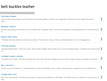 Tablet Screenshot of belt-buckles-leather-610.blogspot.com